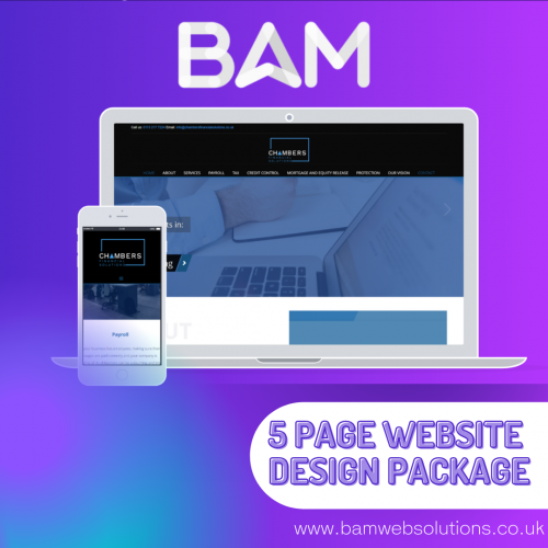 web design package 5 page design