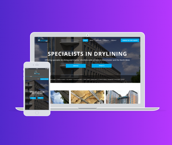 Builders website design Leeds